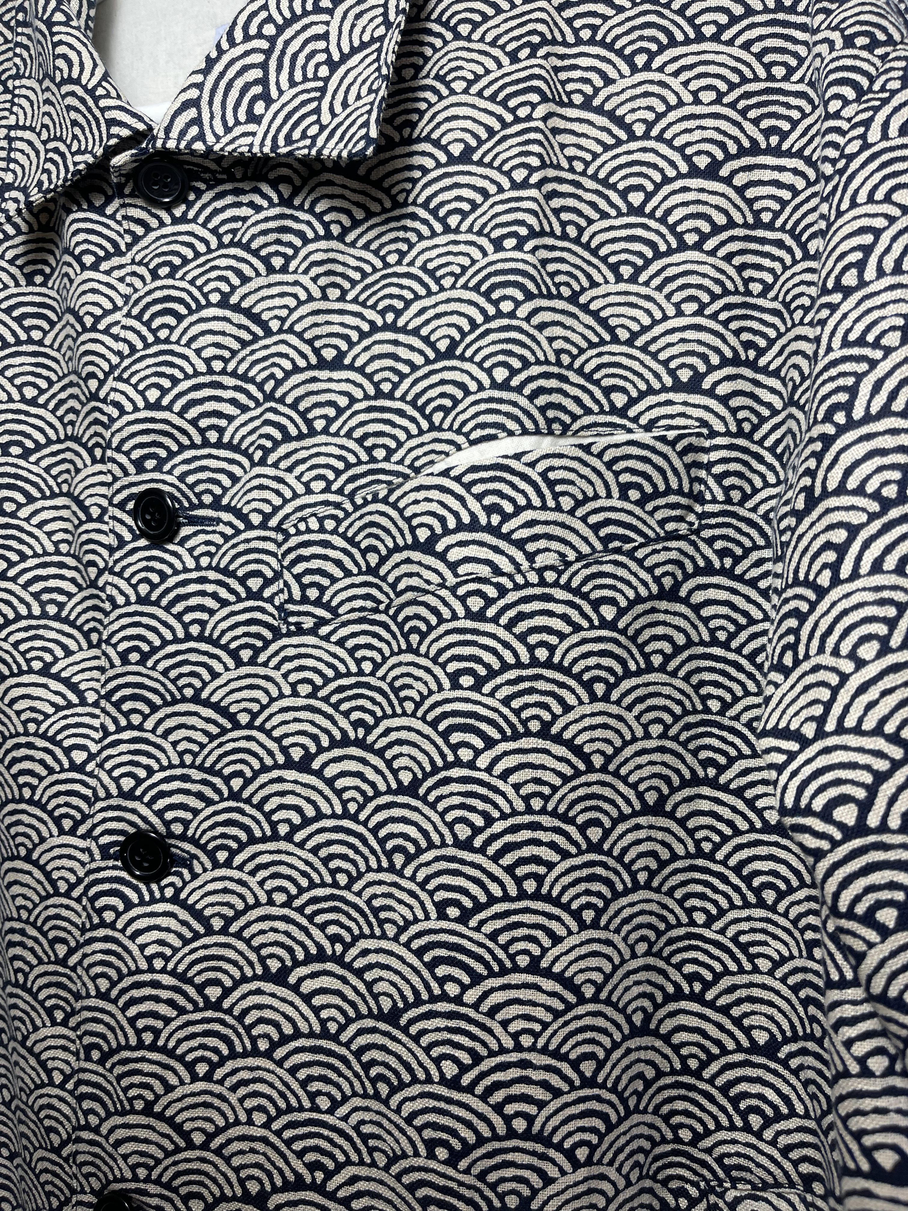 seigaiha jacket - Imagen 2